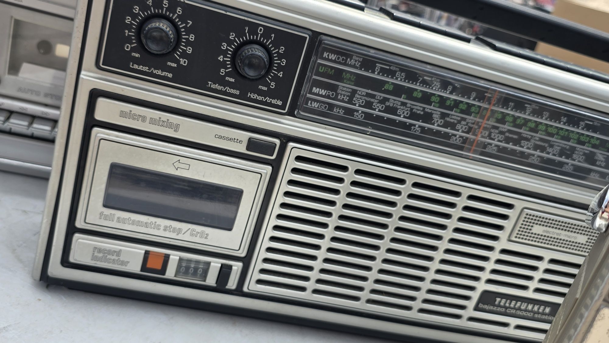 Radiomagnetofony 7 sztuk