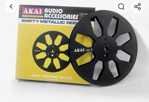 Szpule magnetofonowe AKAI - 7" czarne