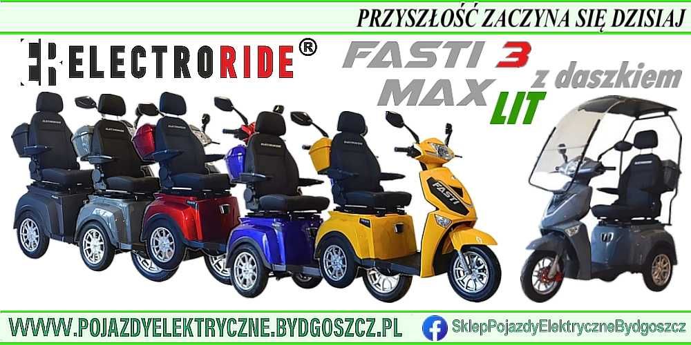Nowy FASTI 3, 3MAX / 4, 4MAX elektryczny wspomagający poruszanie