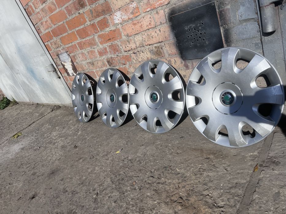 Колпакі шкода R15 комплект оригінал