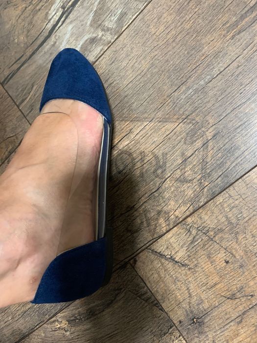 Туфли балетки на низкой подошве