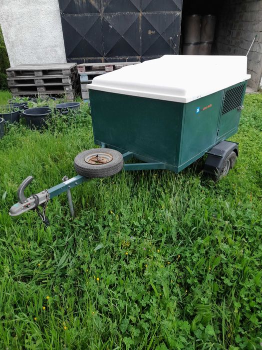 atrelado para cães de caça c/ divisões/arrumos