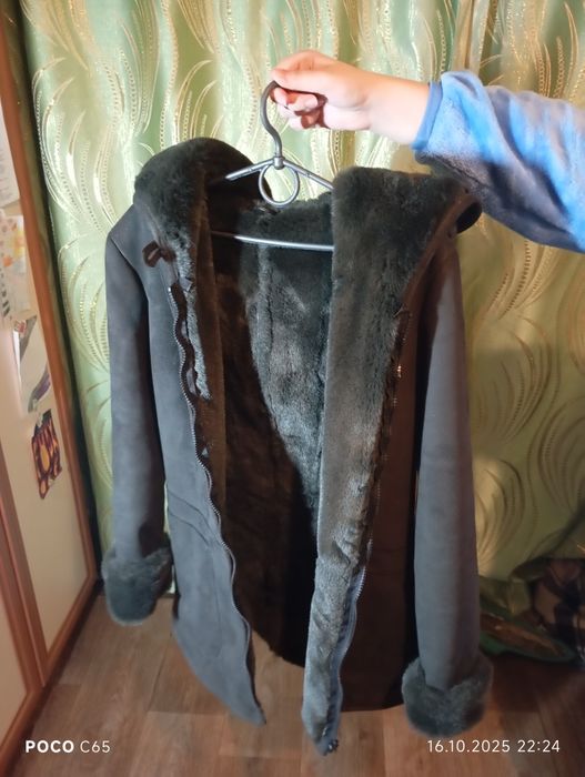 Женская дубленка