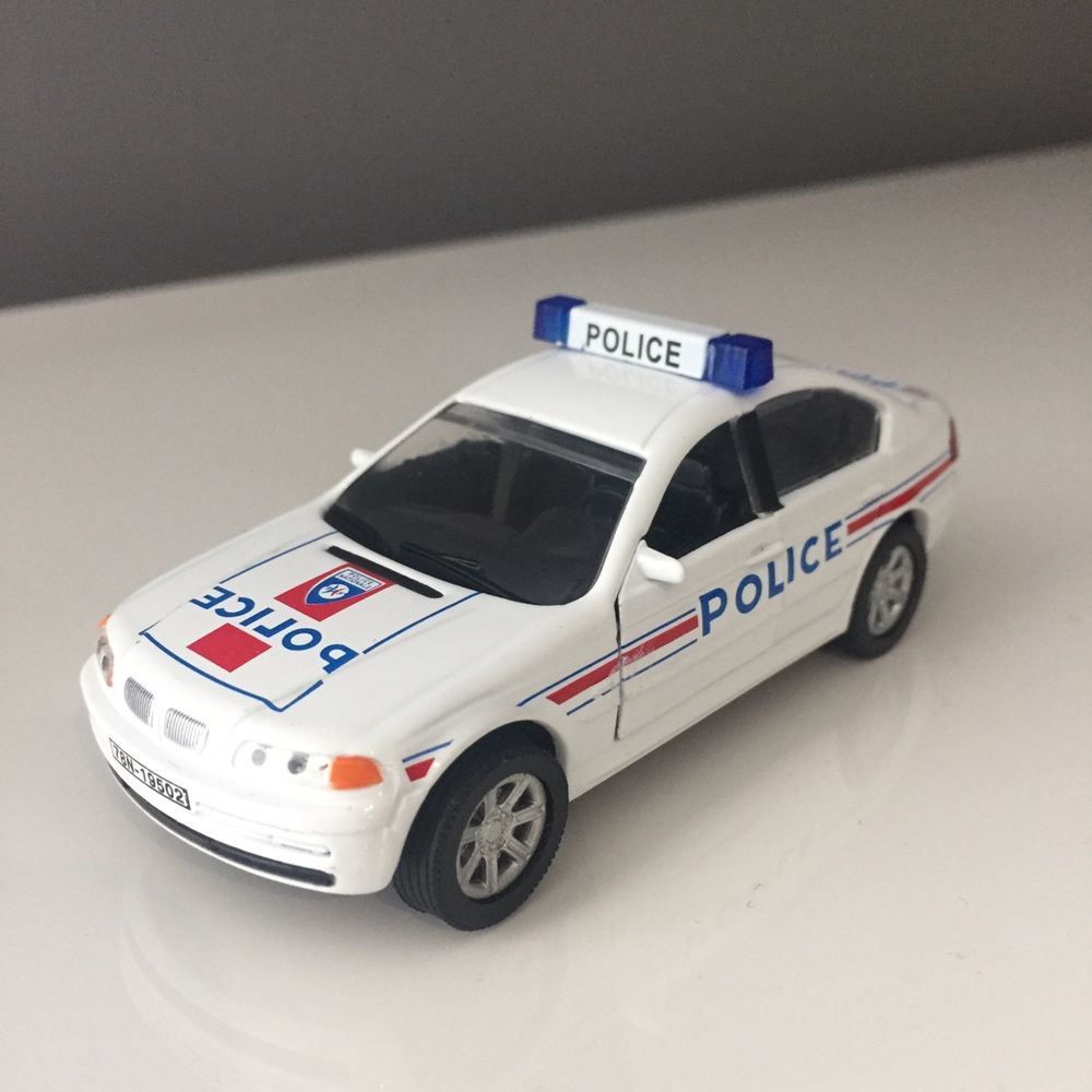 BMW 328i e46 Police 1:43 Kolekcja samochodów aut wozów policyjnych