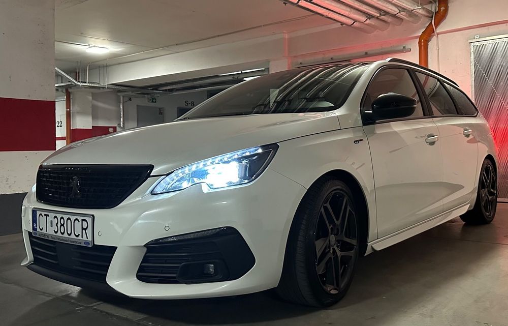 Peugeot 308 Salon Polska Bezwypadkowy Full Opcja Stan bdb Denon Alcantara Panorama