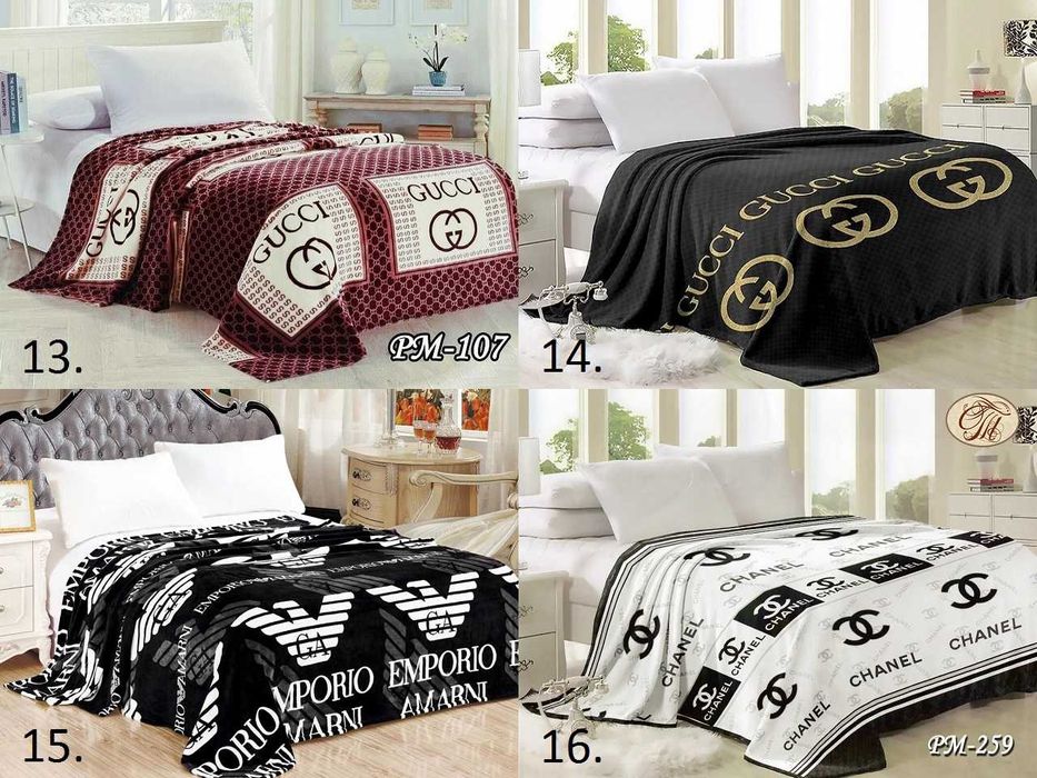 Плед-покрывало (флис, велсофт, травка, норка, соты, шарпей, версаче)