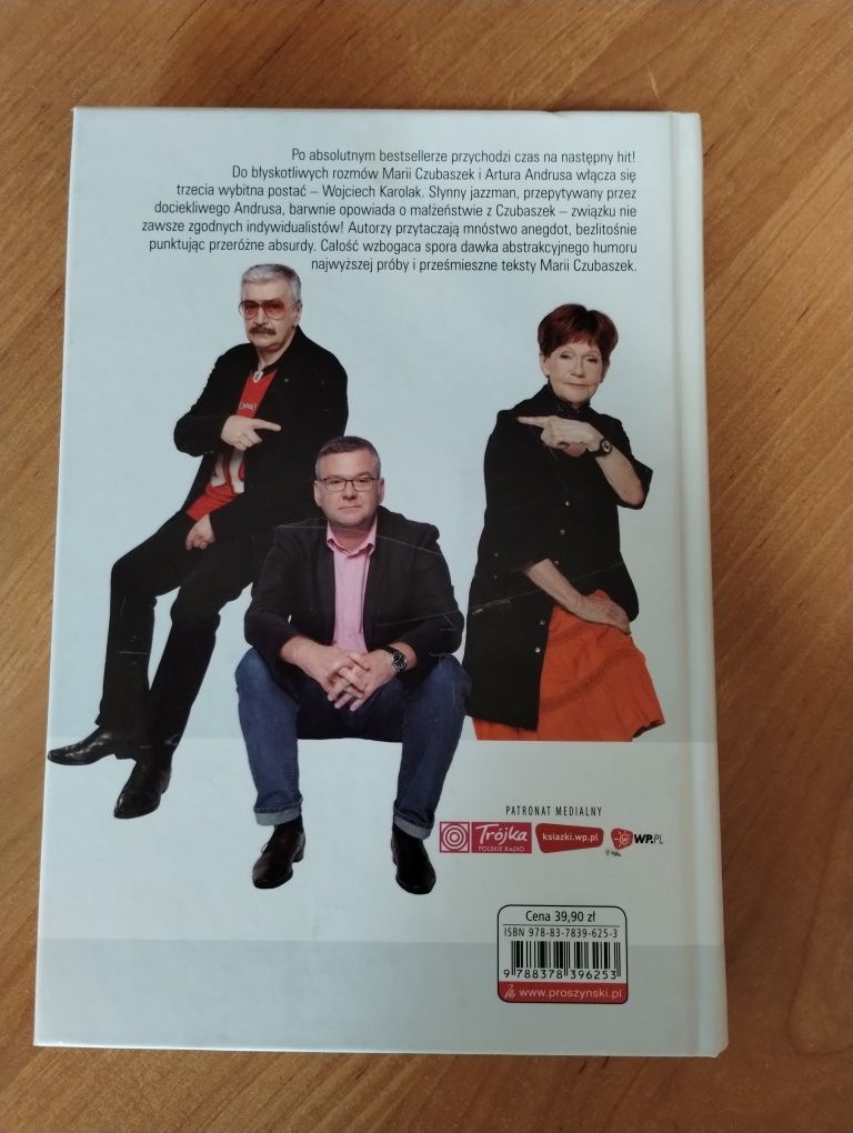 Książka pt." Boks na ptaku " M.Czubaszek i W.Karolak
