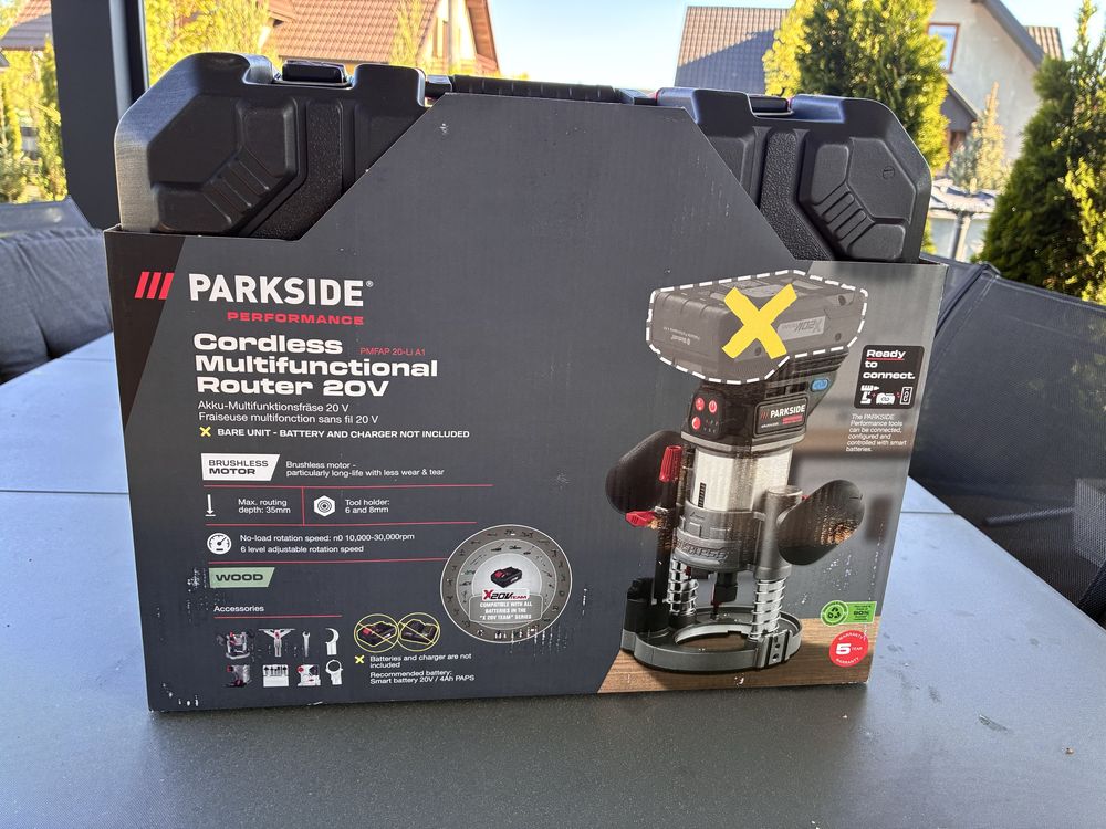 Frezarka Parksdie Performance + Gratis frezy! pmfap 20-Li A1