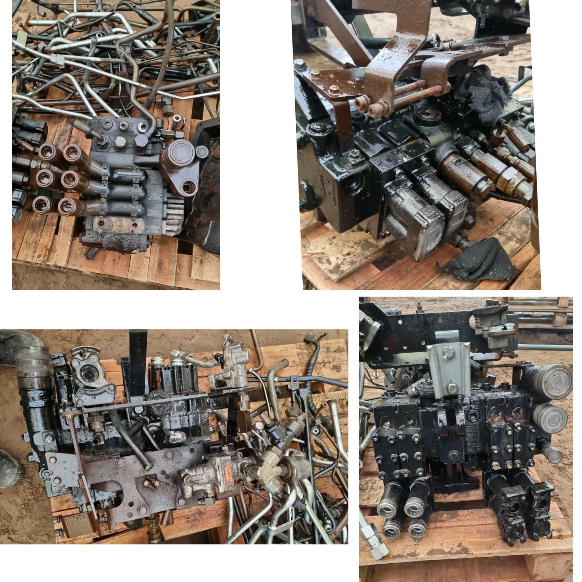 Pompa hydrauliczna, części hydrauliki, rozdzielacze Case Puma i inne