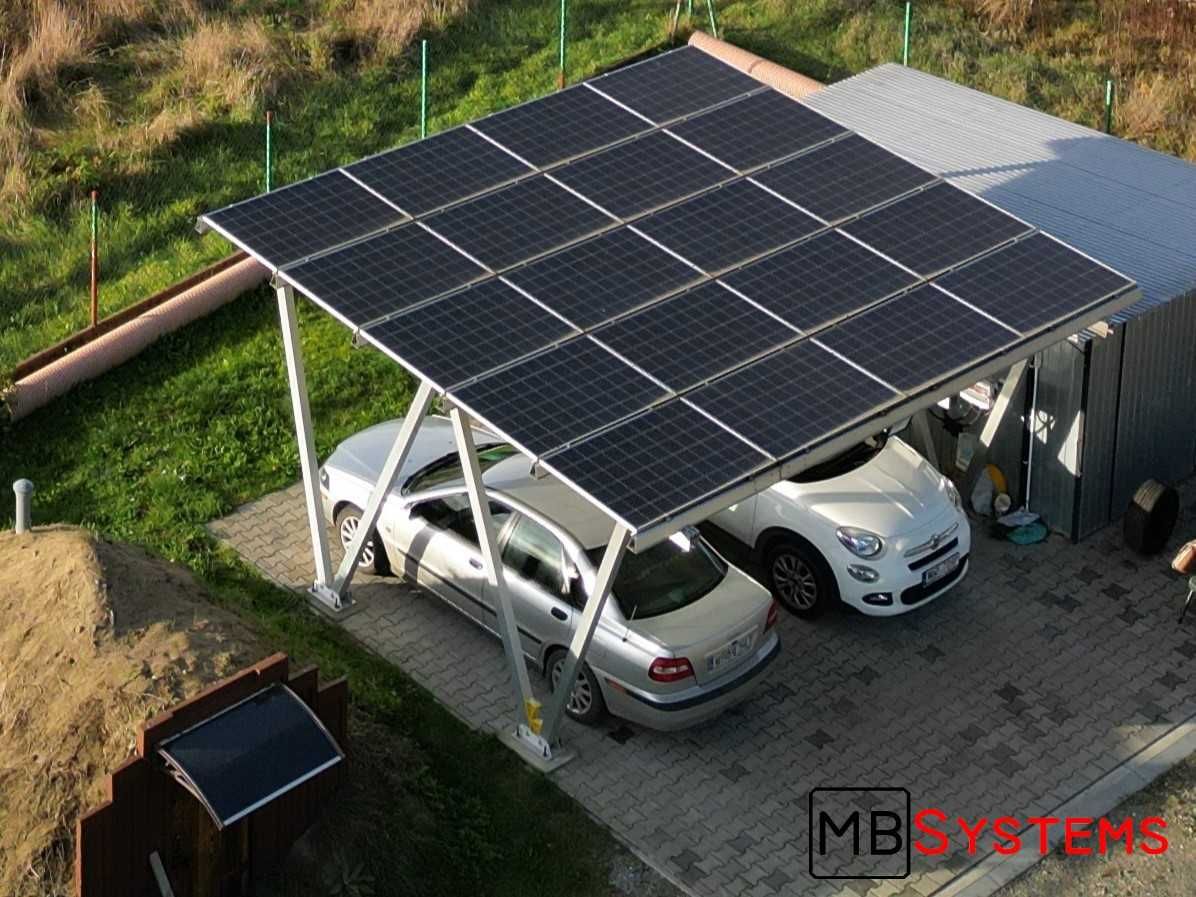 Carport - Wiata fotowoltaiczna 2w1
