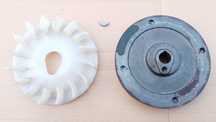Koło magnesowe magneto klin Stiga SV150 RM45 SV40 SV35 OM45
