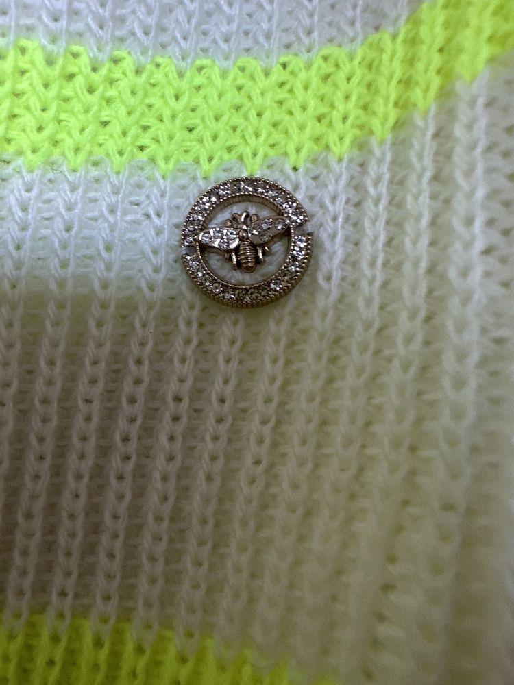 Nowy sweter damski w paski oversize uniwersalny