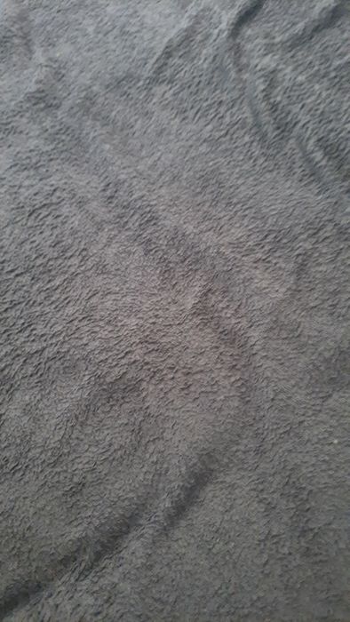 Koc na kanapę szary