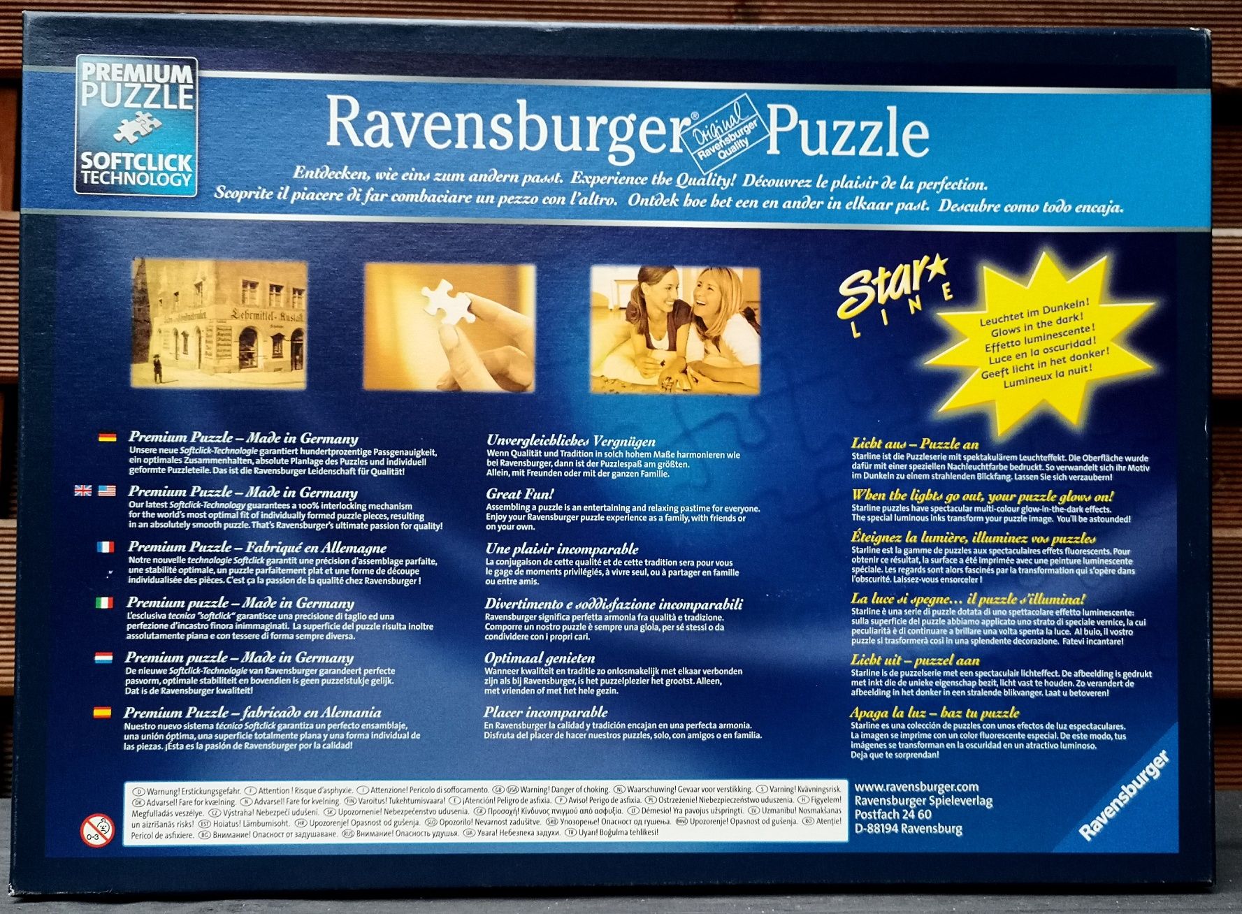 Puzzle 1000 Ravensburger Star Line Soa Lee Beautiful Angel