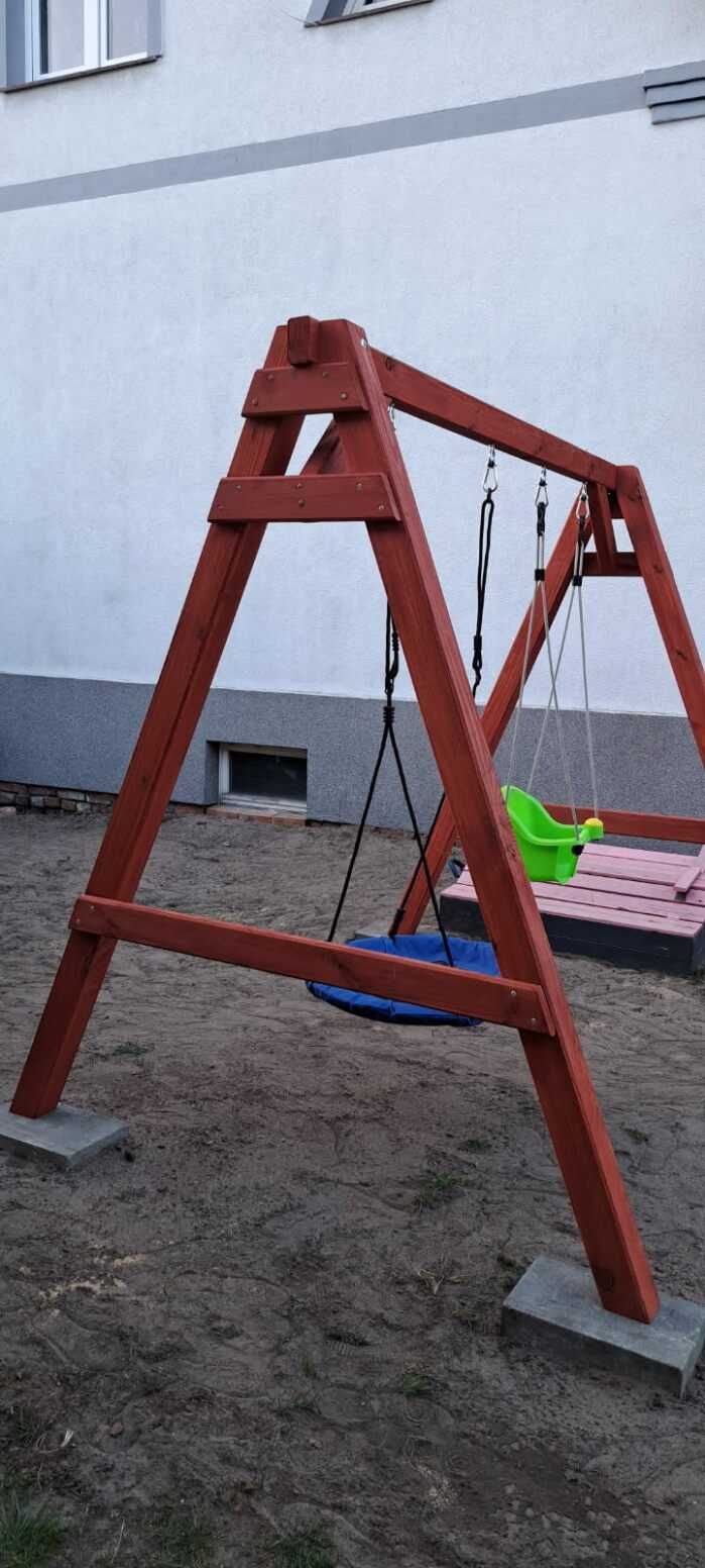 Huśtawka ogrodowa dziecięca stelaż