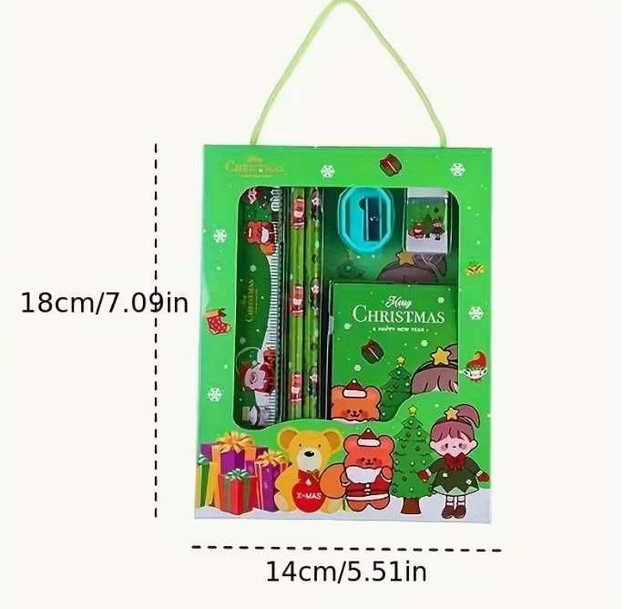 TOP – śliczny świąteczny zestaw akcesoriów dla dzieci – nowy!