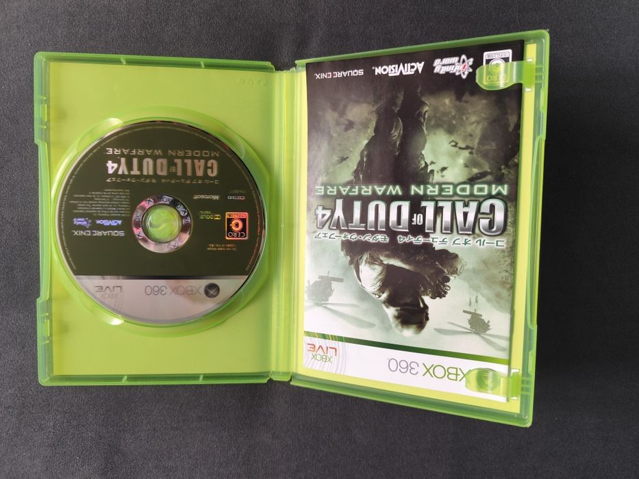 Gra Call of Duty 4 Modern Warfare XBOX 360