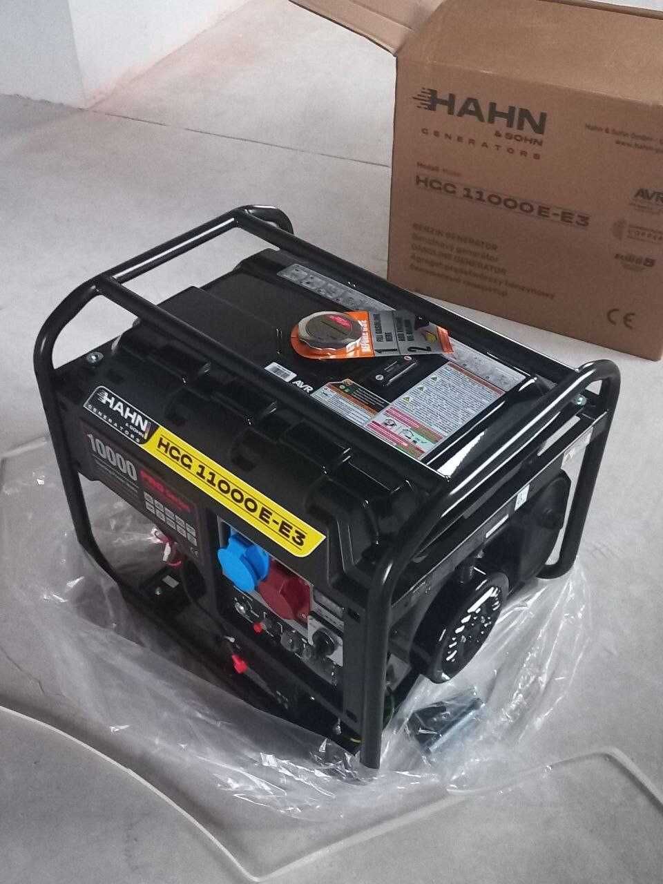 Бензоновий генератор Hahn & Sohn HGG 11000E-E3 8 кВт