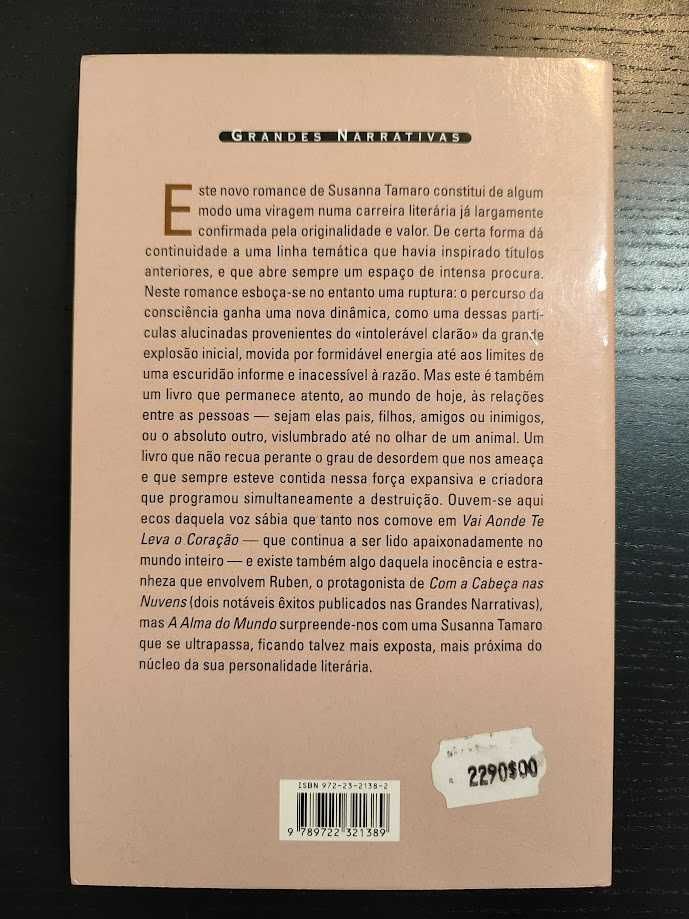 (Env. Incluído) A Alma do Mundo de Susanna Tamaro