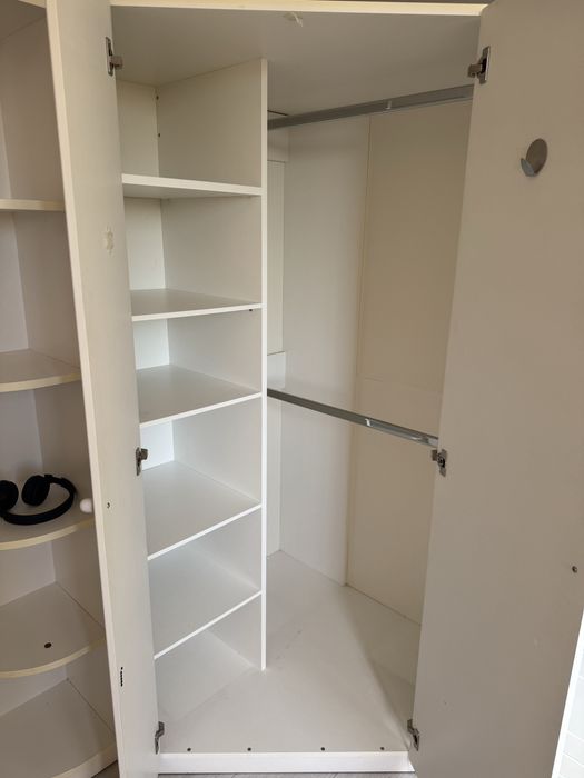 Meblik zestaw białych mebli