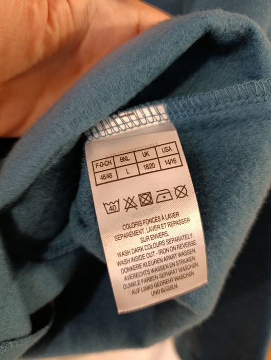 Пиджак на флисе цвет морской волны 52-54 укр.р-р, Damart, Великобритан