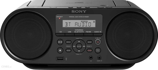 Radioodtwarzacz Sony ZS-RS60BT, na gwarancji kupiony w Neonet