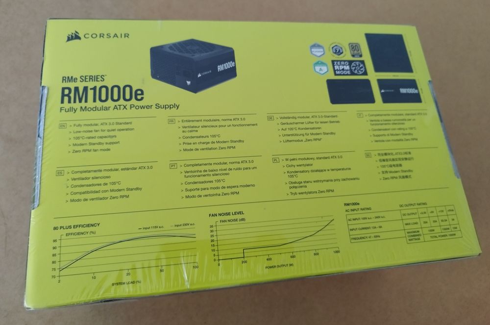 Fonte de Alimentação Corsair RM1000e 1000W