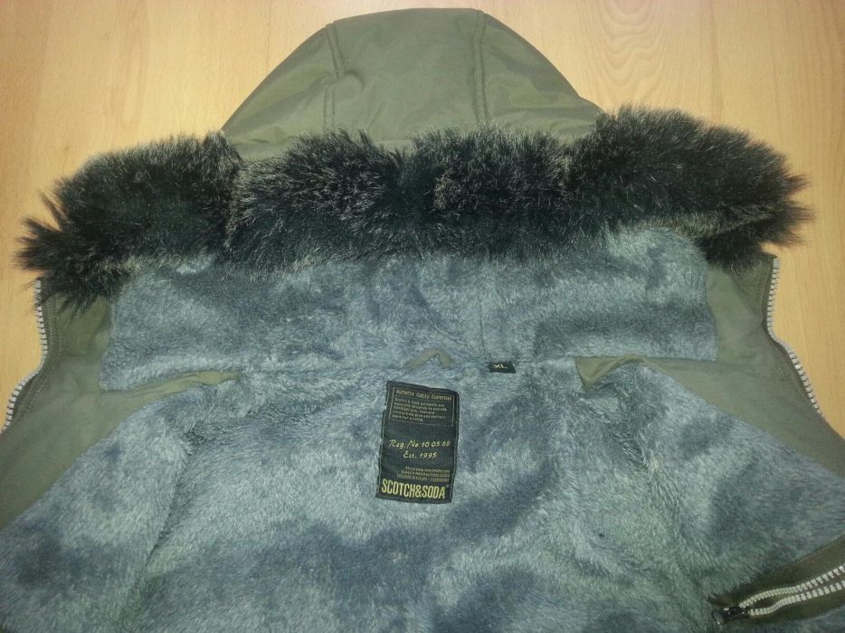 Kurtka SCOTCH & SODA roz. XL, bardzo ciepła , zimowa