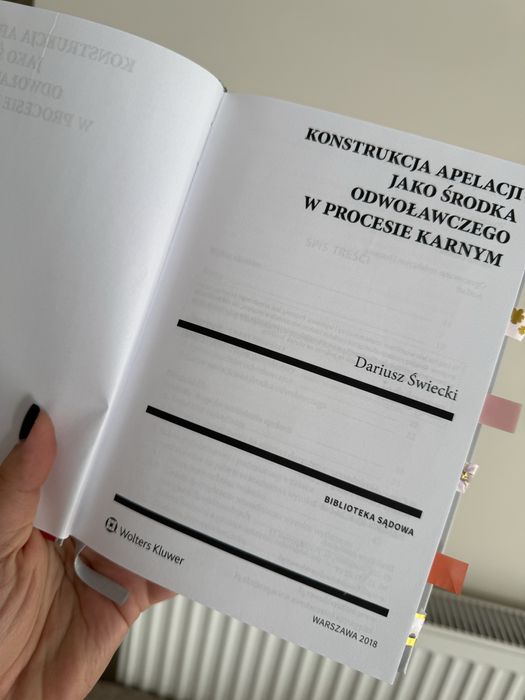 Dariusz Świecki Konstrukcja apelacji jako środka odwoławczego
