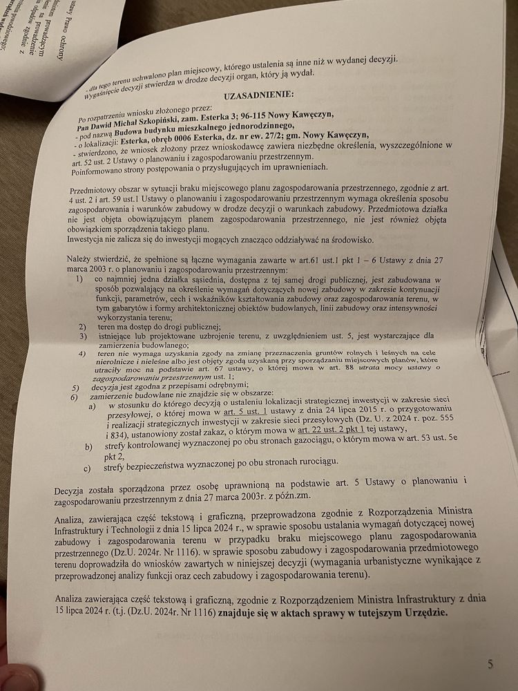 Sprzedam dzialke 35 minut autem od Warszawy