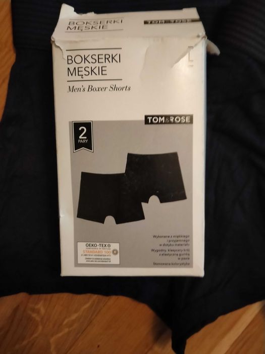 Bokserki męskie 2-pak rozmiar L nowe! Polecam