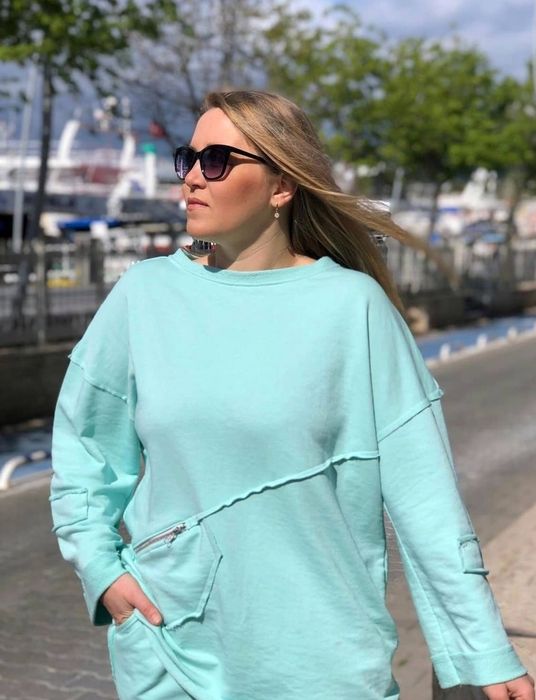 Світшот жіночий оверсайз