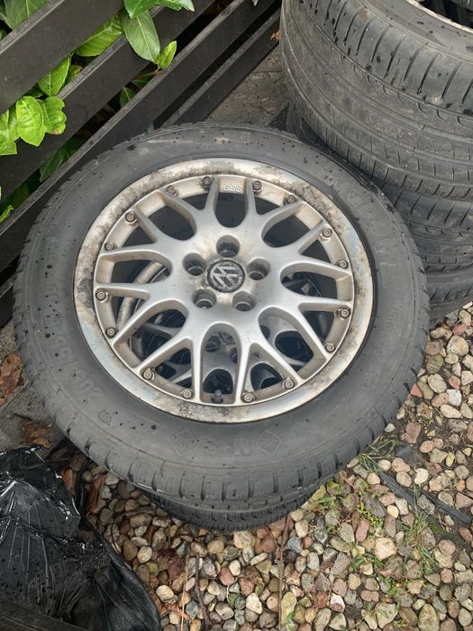 BBS alufelgi 16 5x100 golf 4 gti komplet kół z felgami