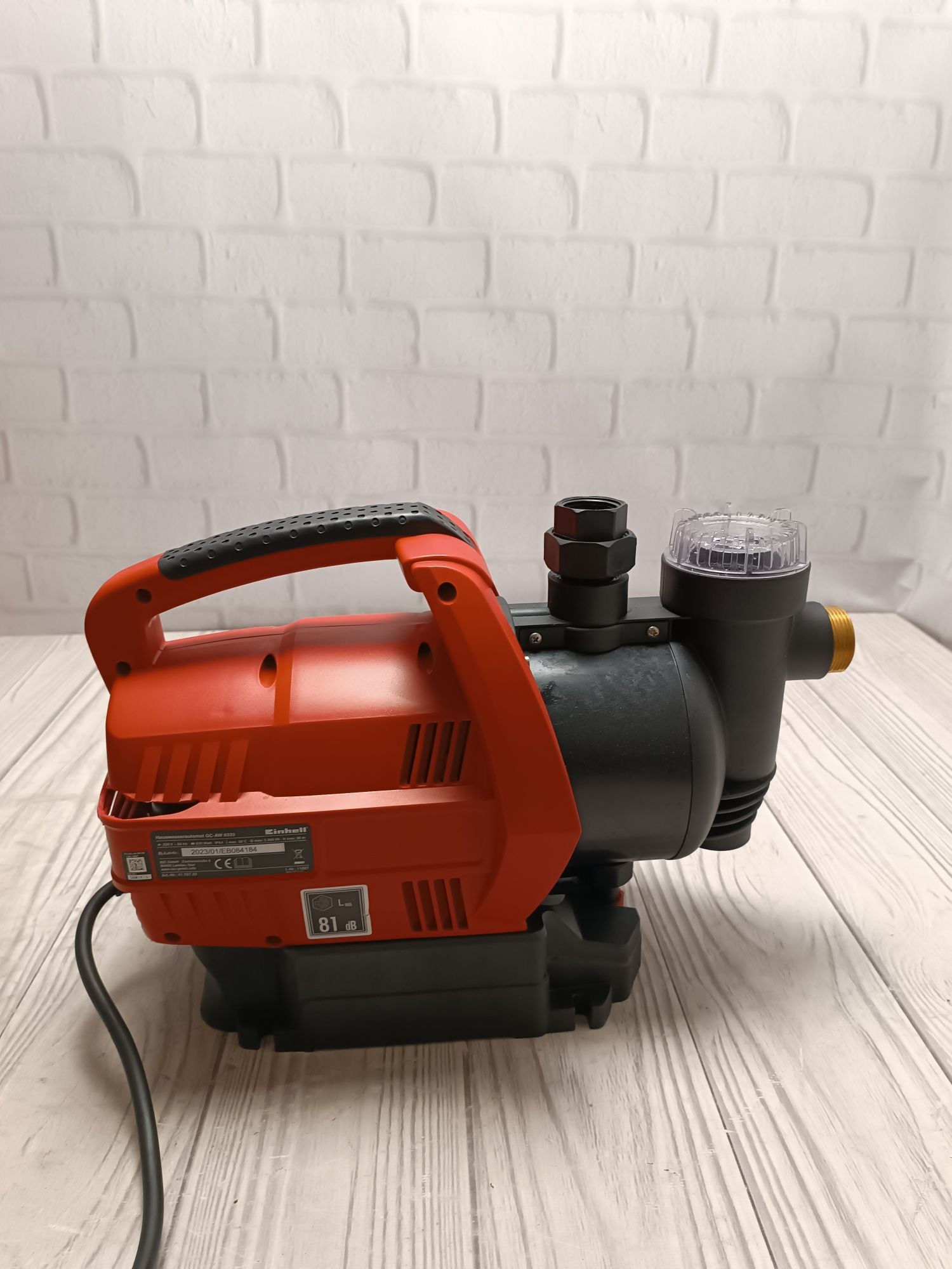 Einhell GC-AW 6333 насос водонапірний автоматичний 630 Вт