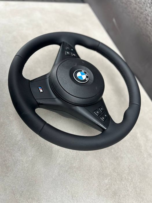 М руль кермо бмв БМВ Е60 е60 е61 під кнопку старт стоп M TEX спорт