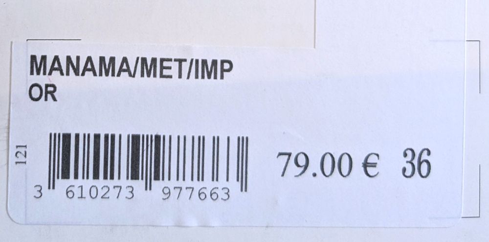 San Marina złote skórzane baleriny rozm. 36