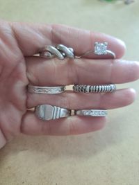 Diversos Anéis em prata