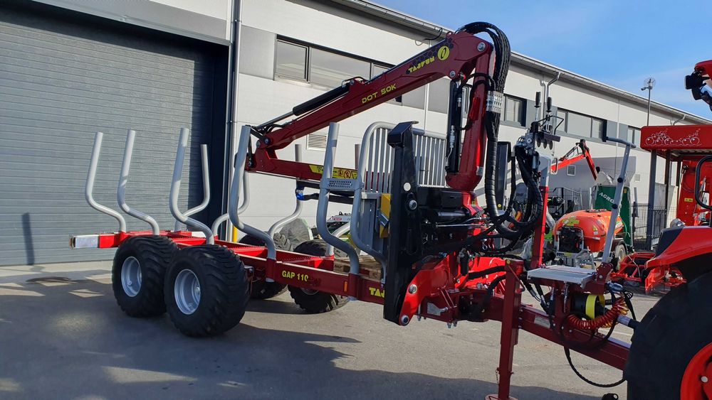 Przyczepa Leśna Tajfun GAP 110 + DOT 50K - Jesienna Wyprzedaż !!