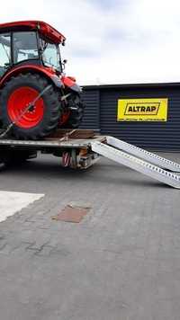 ALTRAP Najazdy aluminiowe 4m 5,5t 3400 zł komplet certyfikat