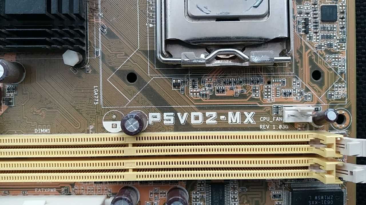 Материнська плата Asus P5LD2-VM /  Asus P5VD2-MX