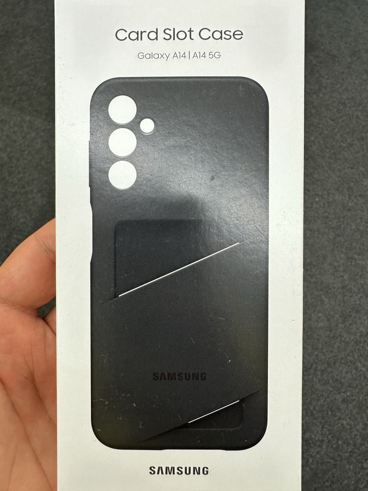Etui Samsung A14 Card slot Case oryginal