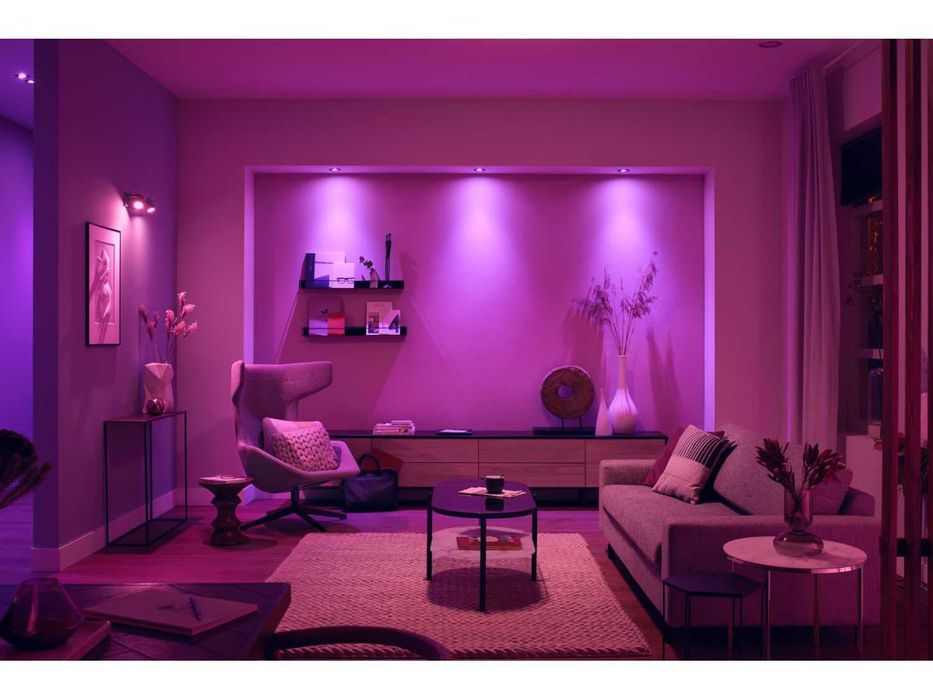 Kit de 3 focos Centura Philips Hue Color & White Ambiance