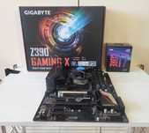 Материнская плата Gigabyte Z390 Gaming X +  CPU Intel Core i7-9700
