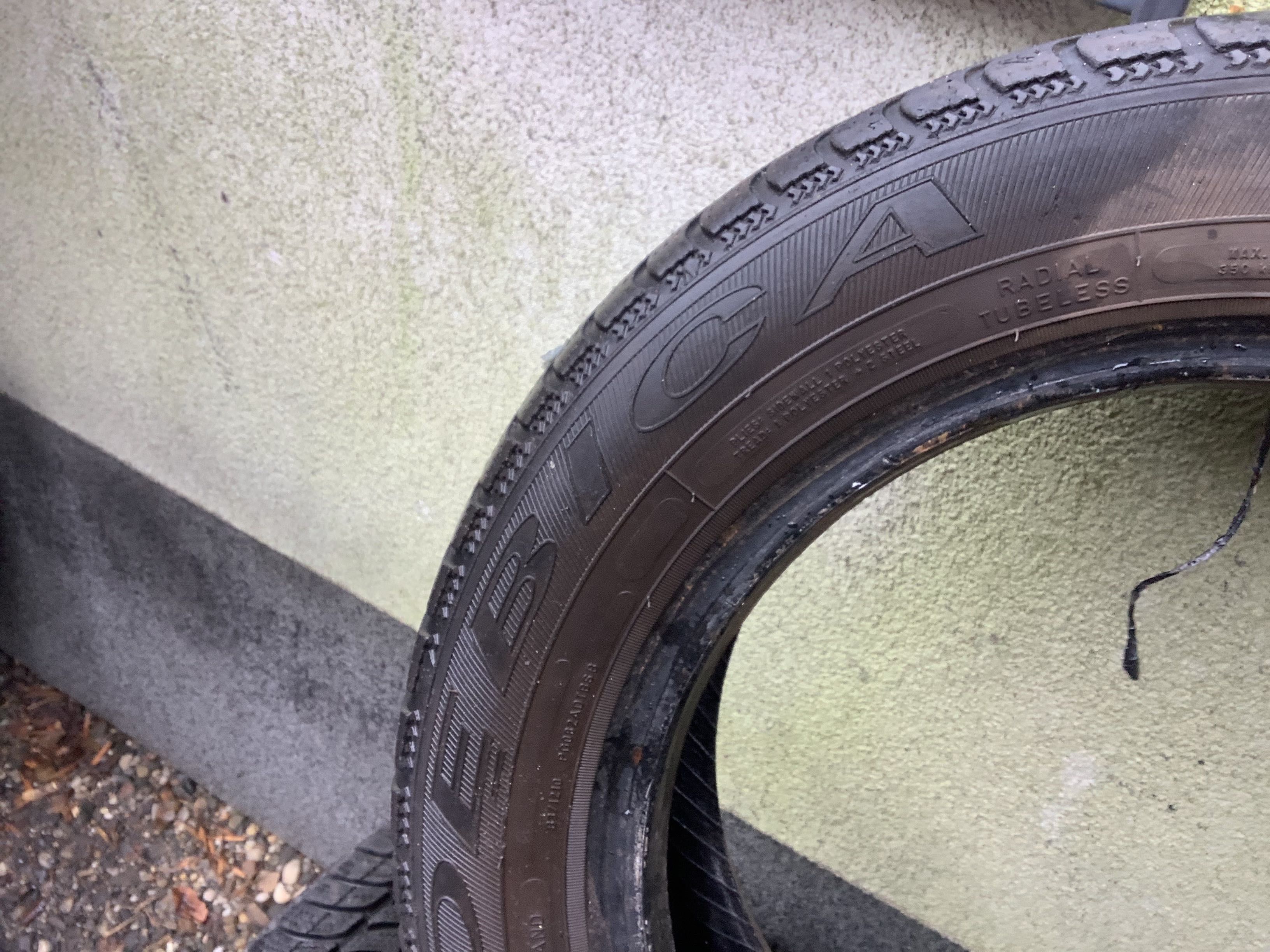 DĘBICA 155/65r13 4szt opony zima zimowe 5.7mm 2017r