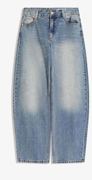 Жіночі джинси широкі бегі