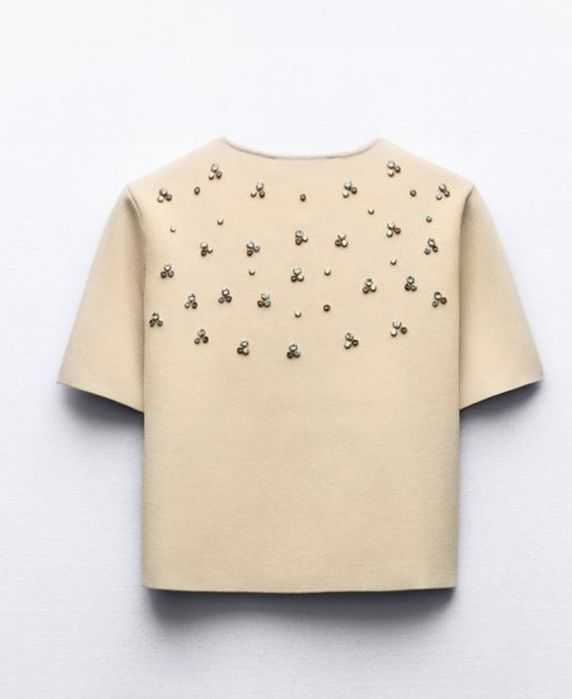 Кардіган зі стразами Zara