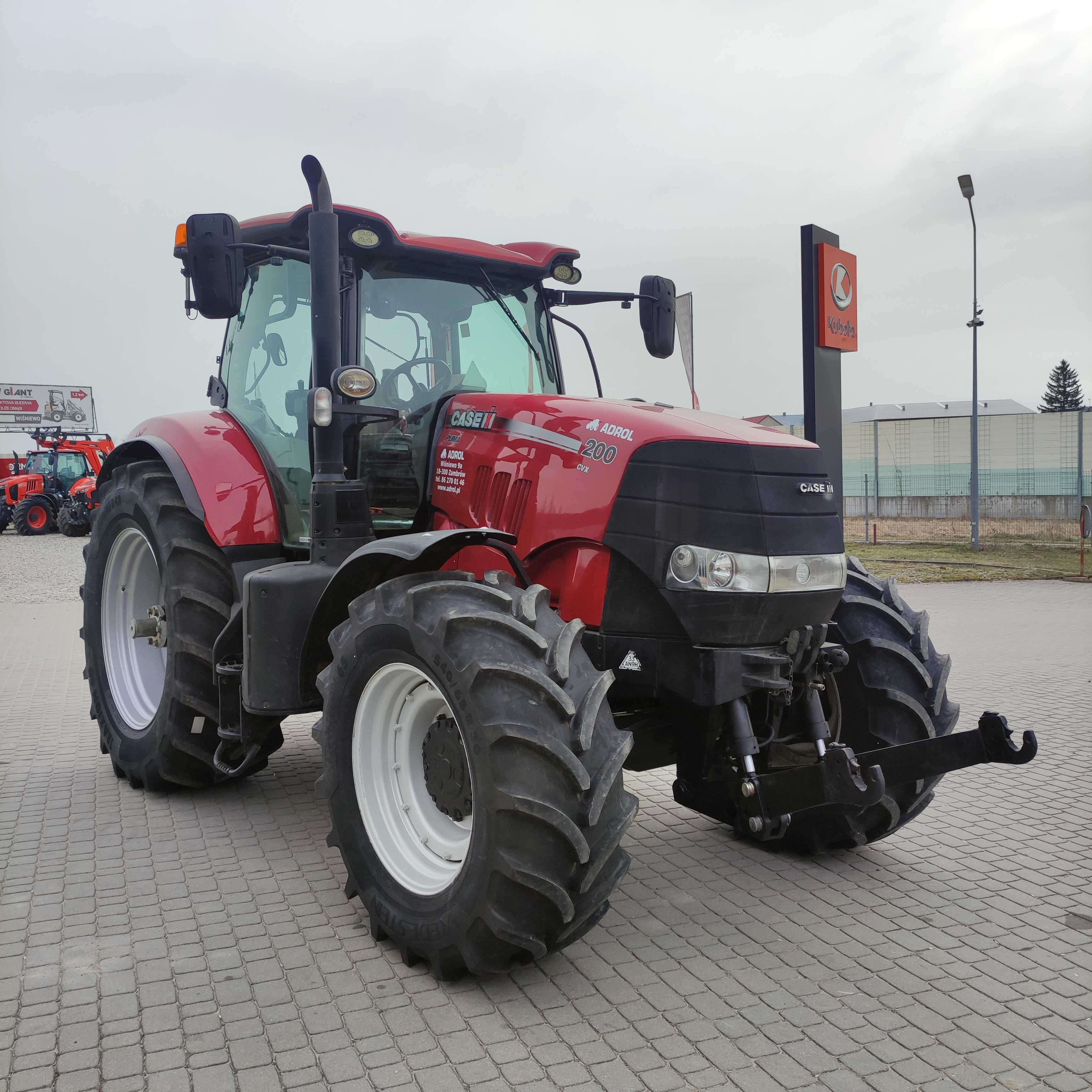 Case Puma 200 CVX Pneumatyka nie Fendt John Deere
