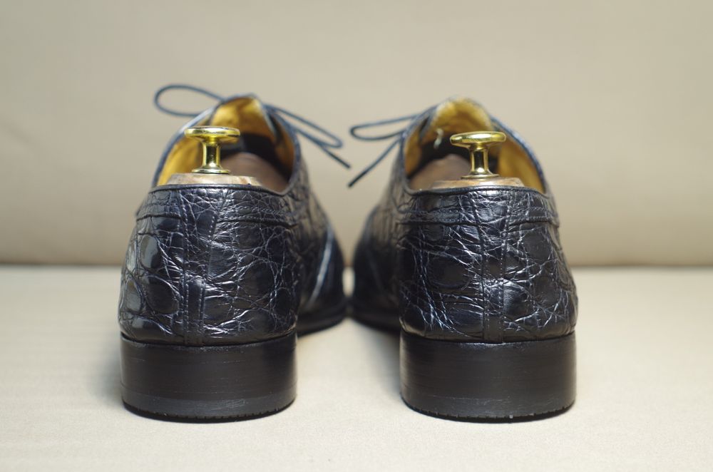 Artioli Крокодил Туфли Оксфорды 44,5р ( 29см )