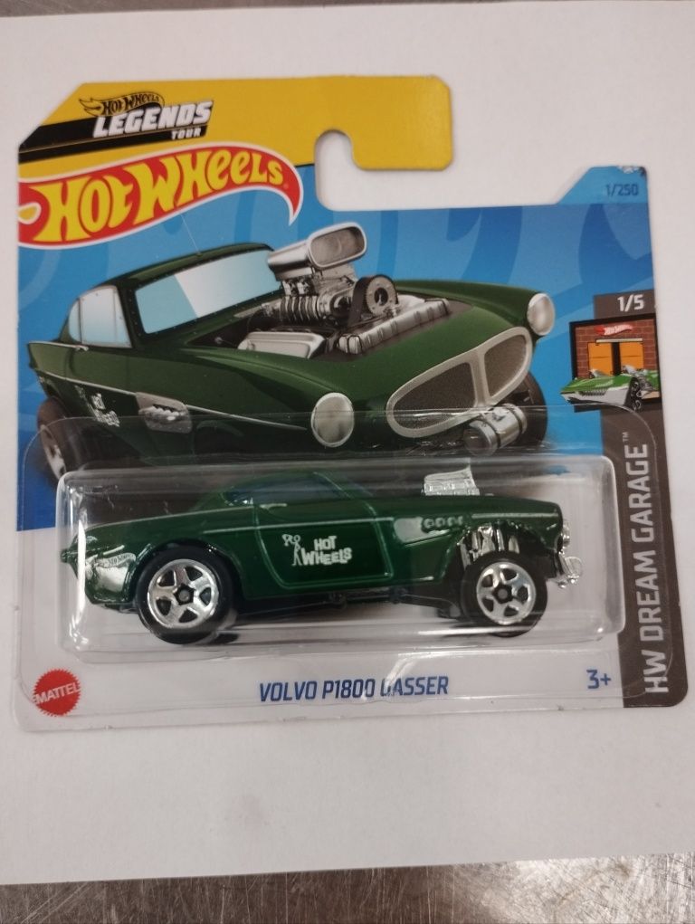 Hot wheels autko resorak Volvo P1800 Gasser Legends Tour