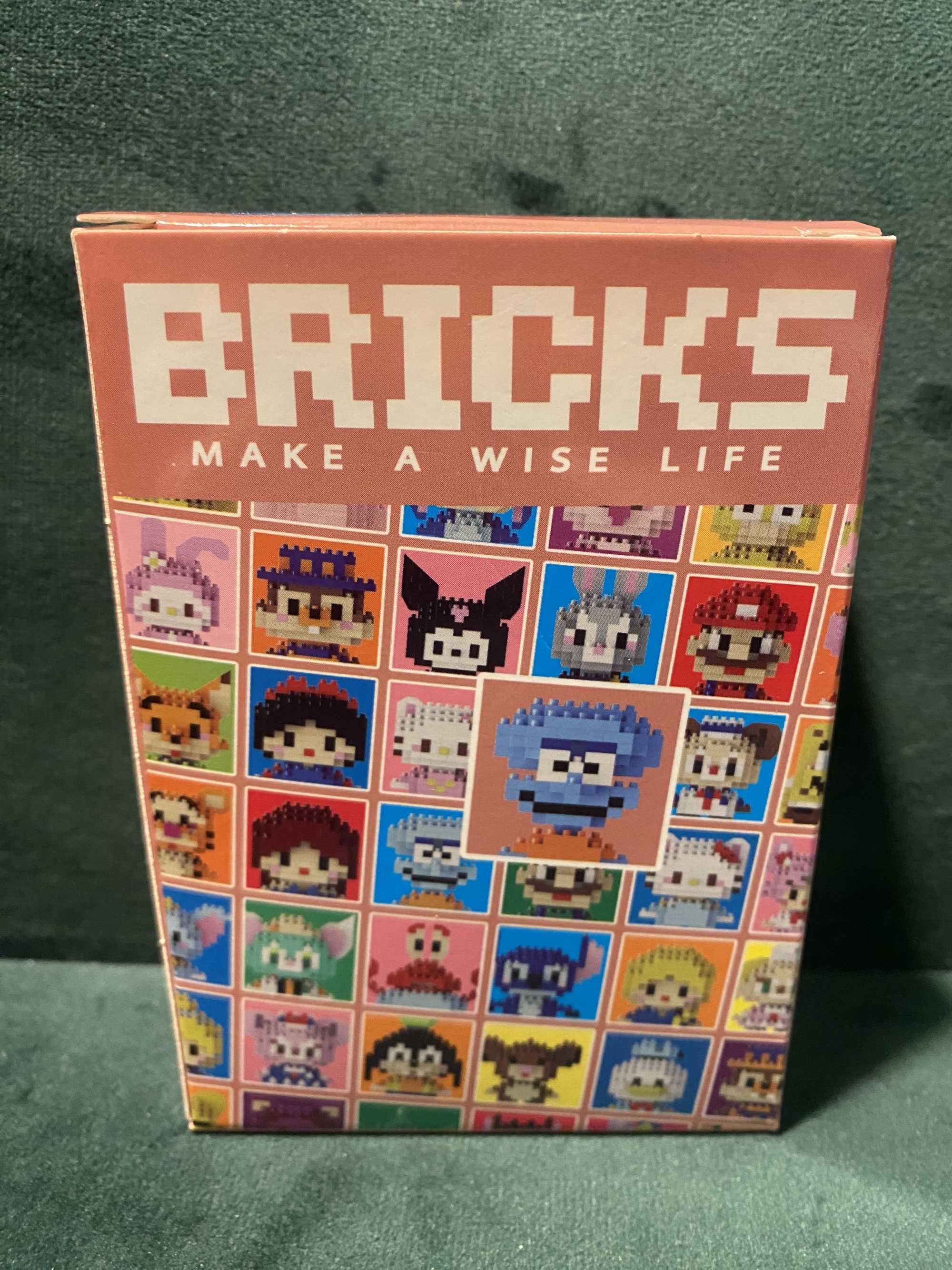 Klocki konstrukcyjne Bricks Spongebob Skalmar Obłynos 145 elementów